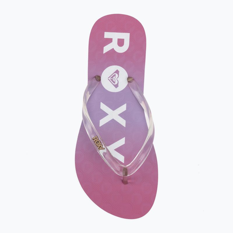 Dětské žabky ROXY Viva Jelly sangria sunset 5