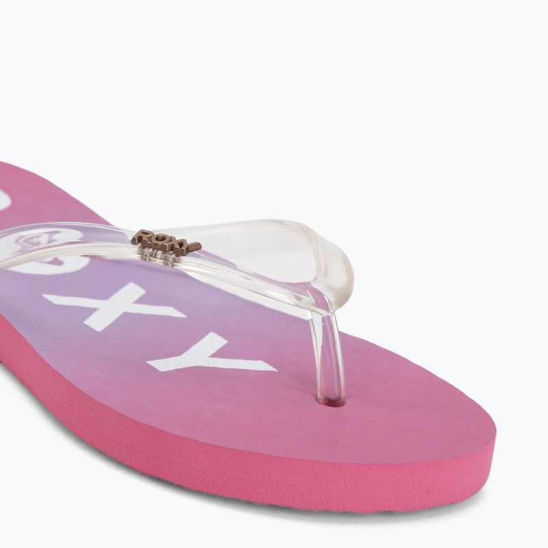 Dětské žabky ROXY Viva Jelly sangria sunset 7