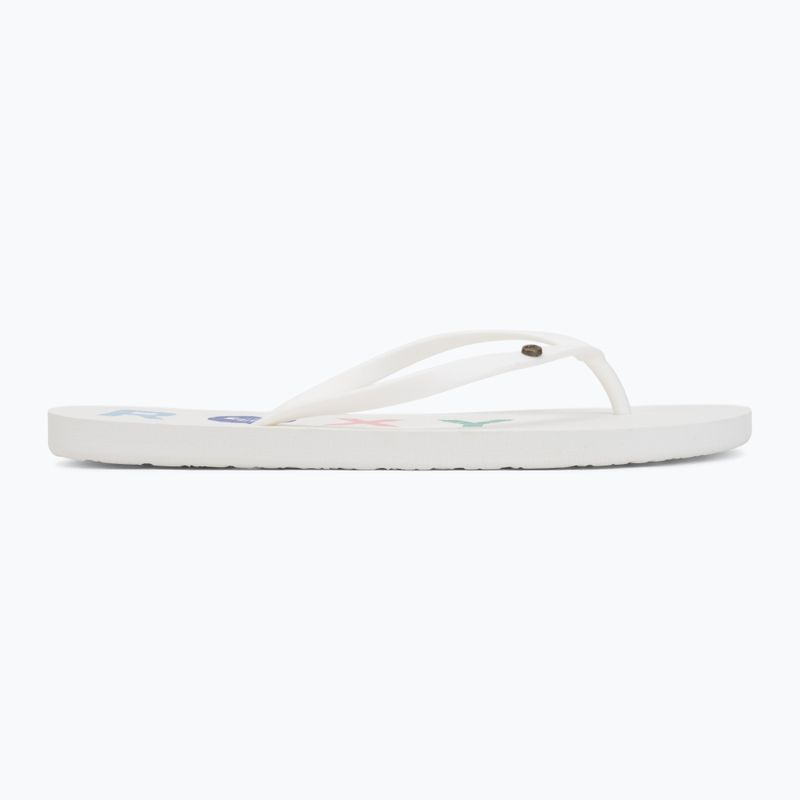 Dámské žabky ROXY Sandy III white multi 1 2