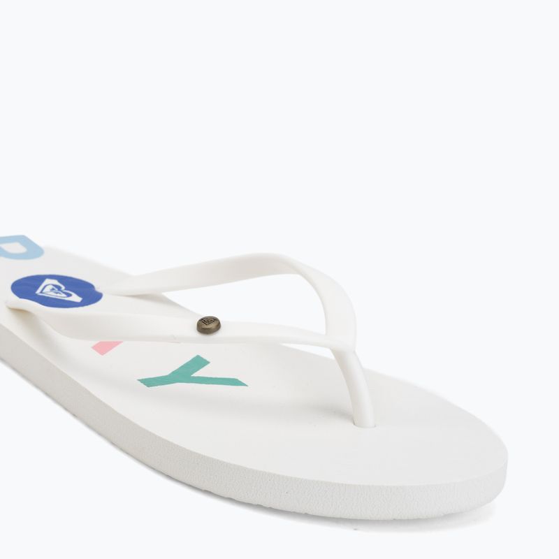 Dámské žabky ROXY Sandy III white multi 1 7