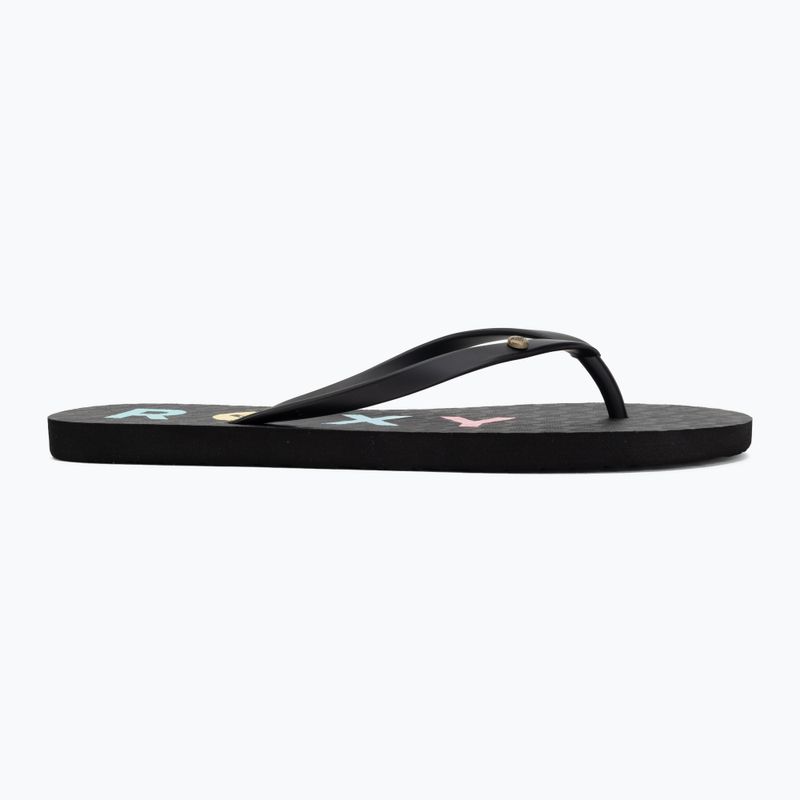 Dámské žabky ROXY Sandy III black/rainbow 2
