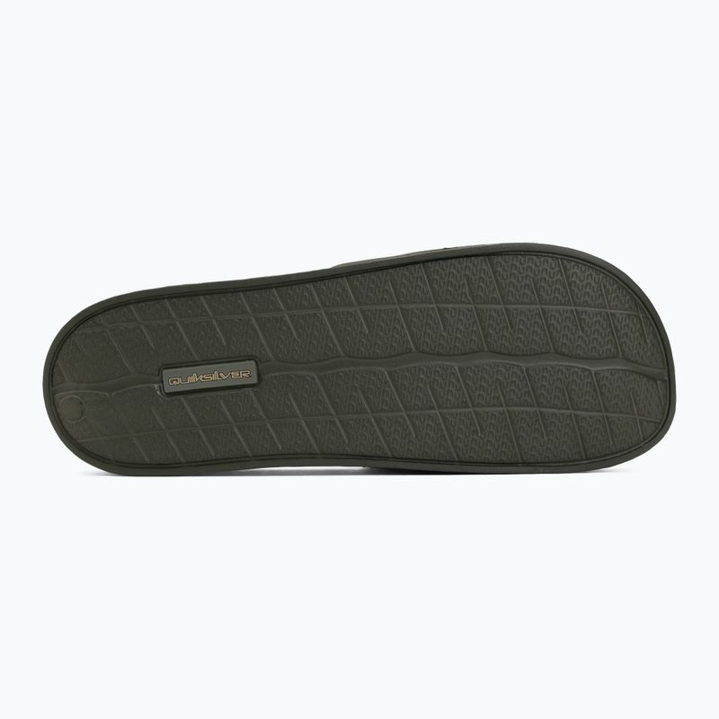 Pánské nazouvákyQuiksilver Sessions Slide grape leaf 4