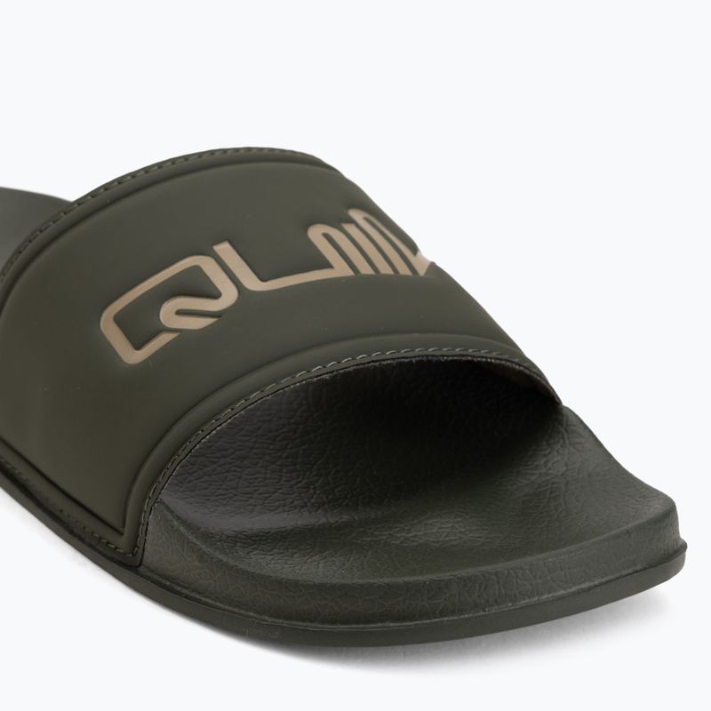 Pánské nazouvákyQuiksilver Sessions Slide grape leaf 7