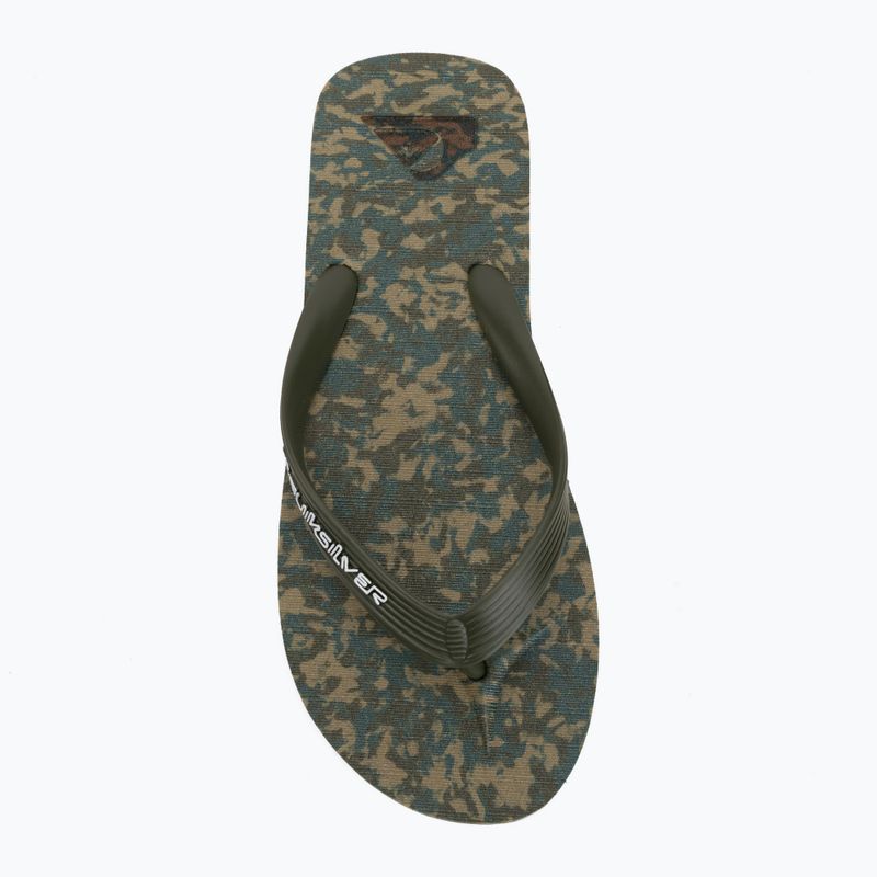 Pánské žabky Quiksilver Molokai Recycled grape leaf 5