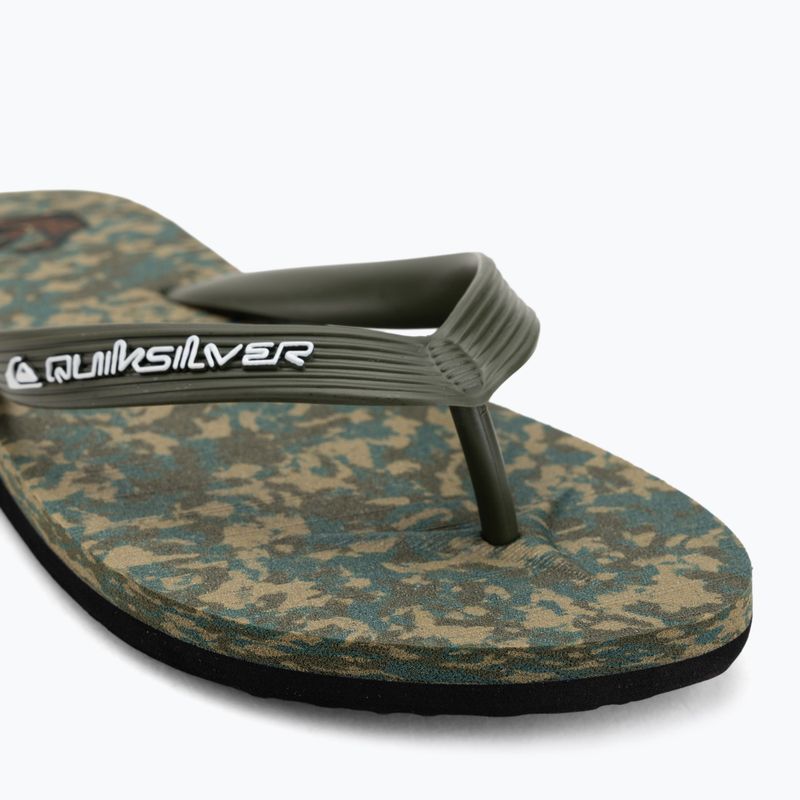 Pánské žabky Quiksilver Molokai Recycled grape leaf 7