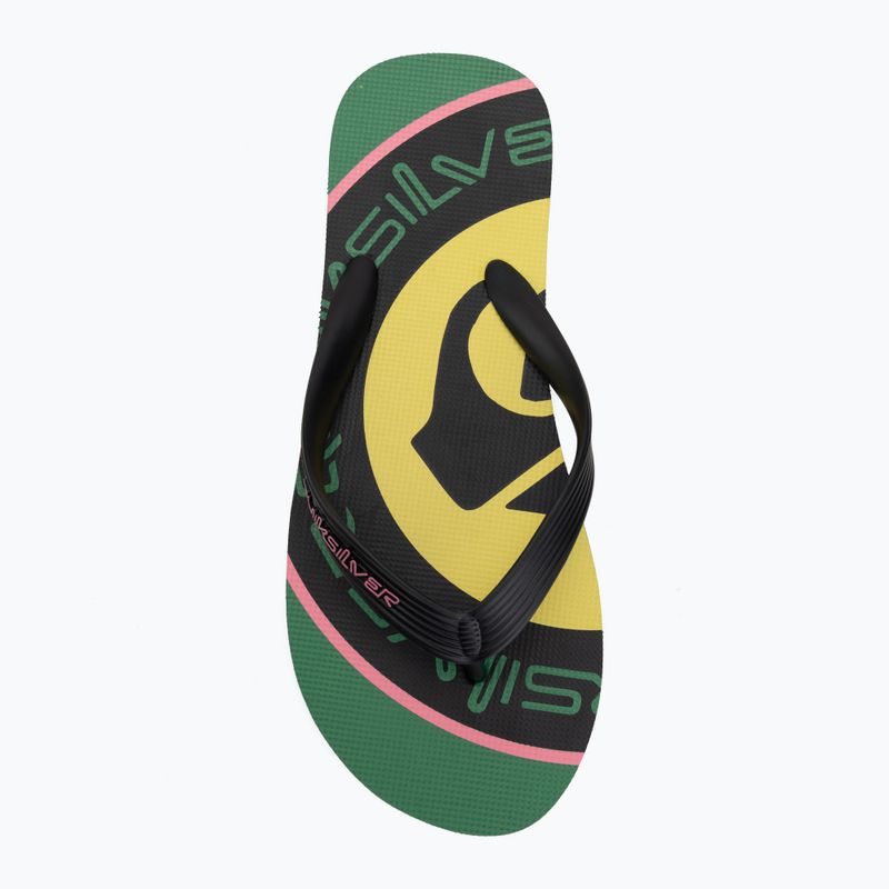 Pánské žabky Quiksilver Molokai Screen leprechaun 5