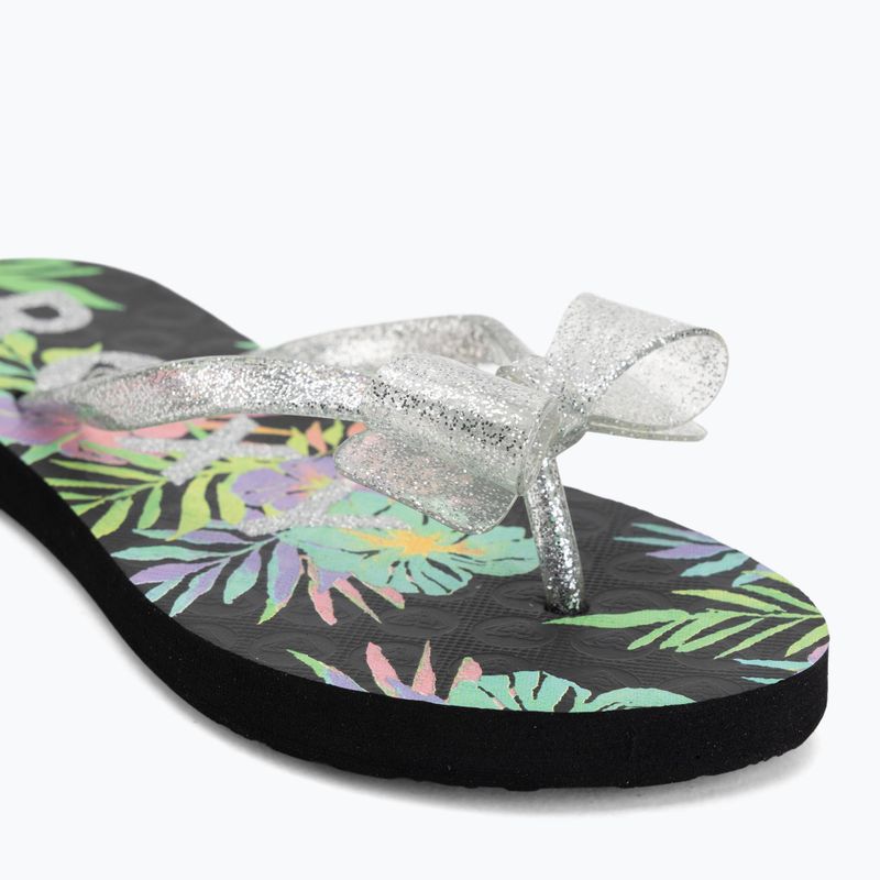 Dětské žabky ROXY Lulu IV black multi 1 7