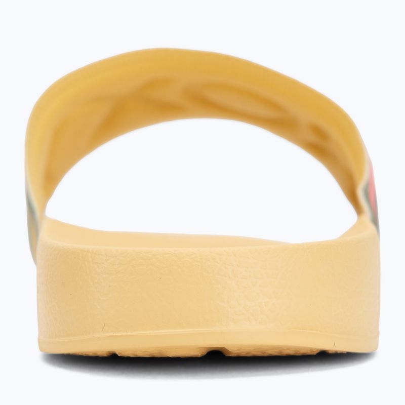 Dámské žabky ROXY Slippy II Printed gold haze 6
