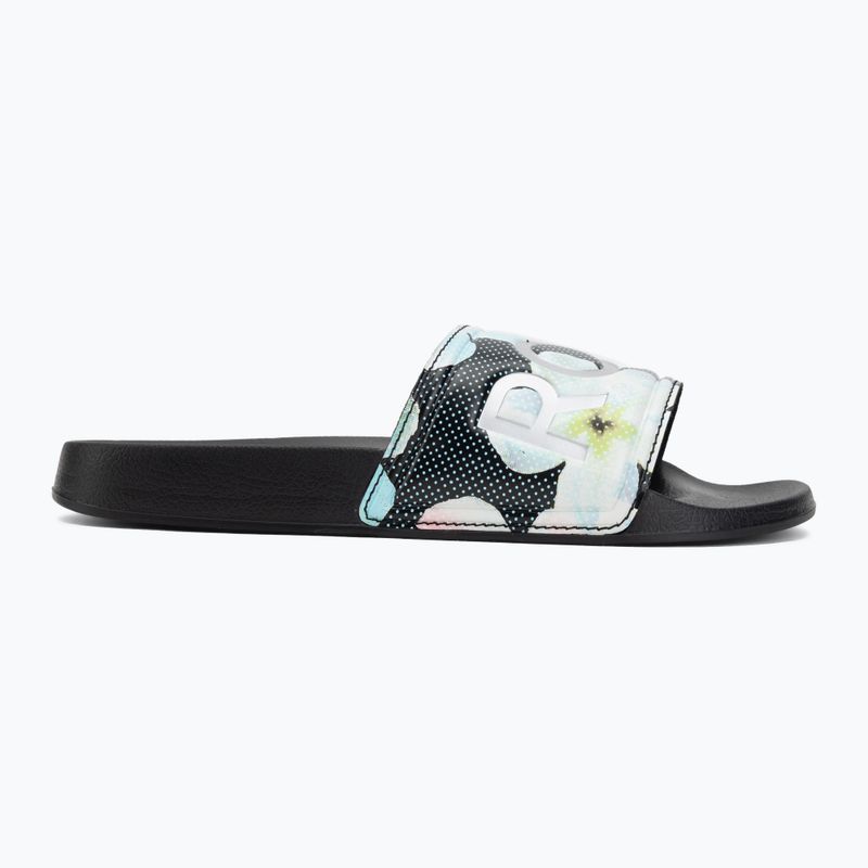 Dámské žabky ROXY Slippy II Printed black multi 1 2