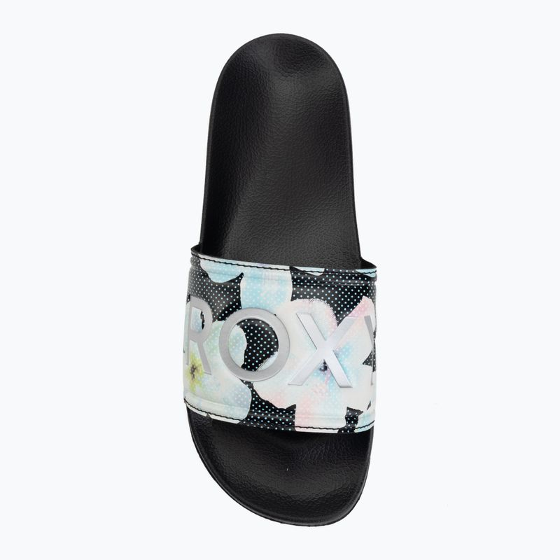 Dámské žabky ROXY Slippy II Printed black multi 1 5