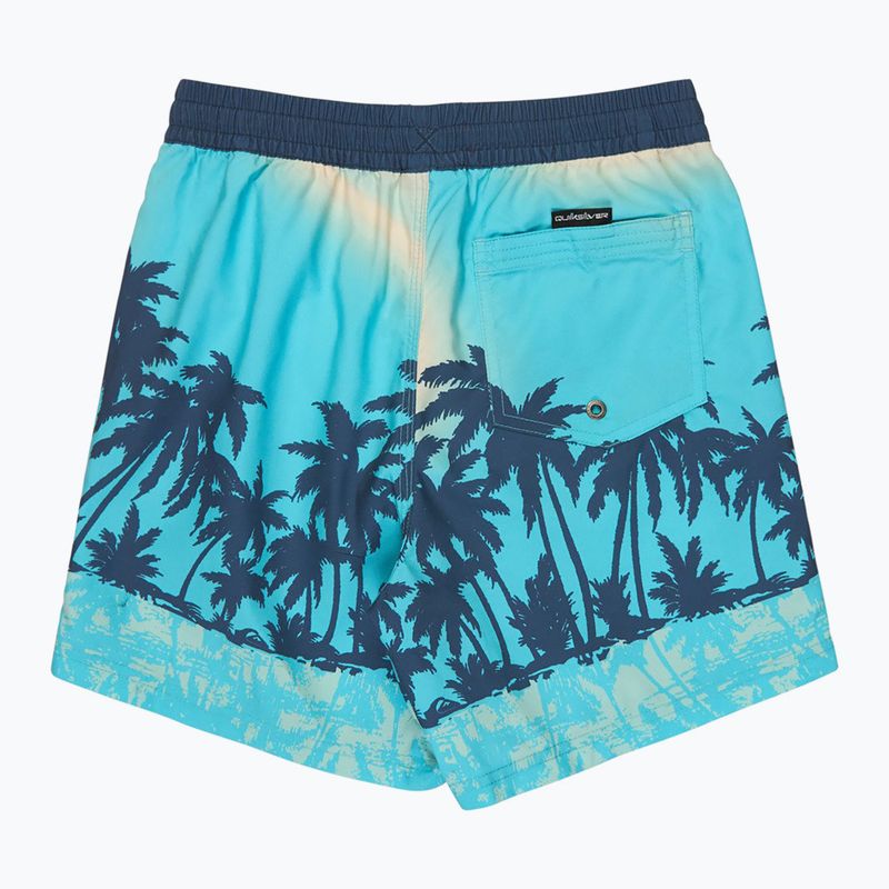Dětské koupací šortky Quiksilver Everyday Printed Volley 14" aqua thermotropics 2