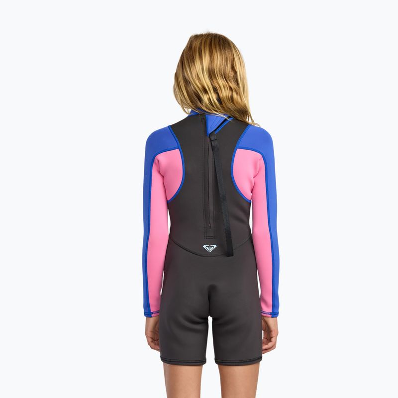 Dětský plavecký neopren ROXY Prologue+ LS Springsuit 2/2 mm cobalt 2