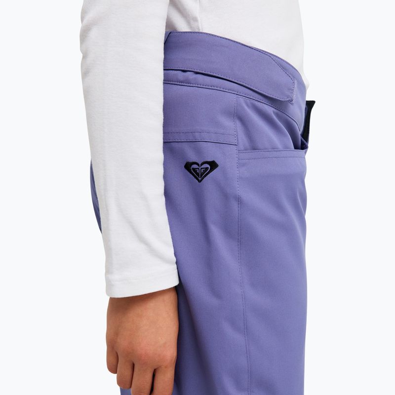 Dětské snowboardové kalhoty ROXY Backyard Girl twilight purple 6