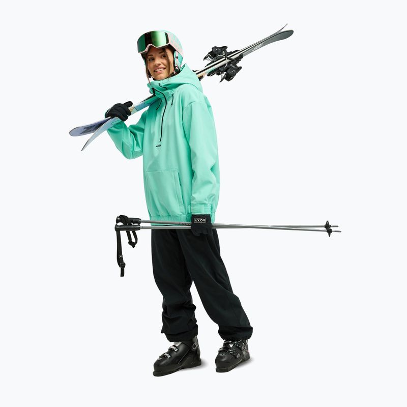Dámská snowboardová bunda ROXY Frostbliss Softshell Overhead opal 2