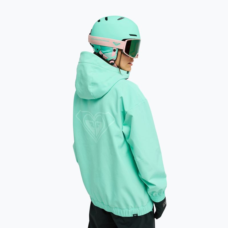 Dámská snowboardová bunda ROXY Frostbliss Softshell Overhead opal 3