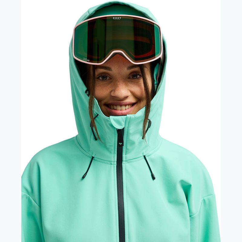 Dámská snowboardová bunda ROXY Frostbliss Softshell Overhead opal 6