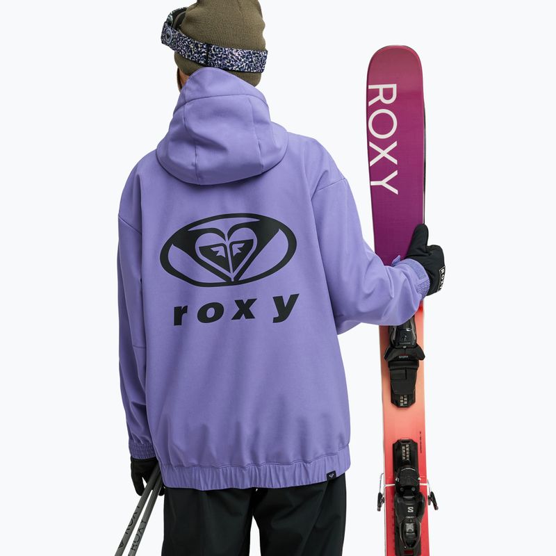 Dámská snowboardová bunda ROXY Frostbliss Softshell Overhead twilight purple 3