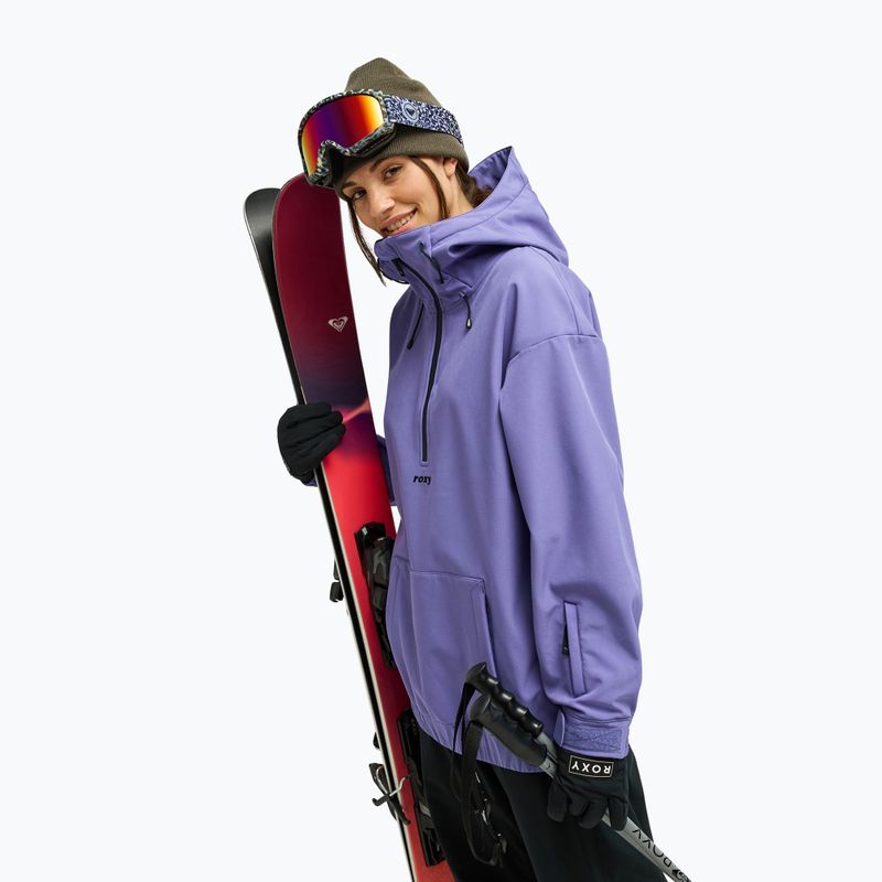Dámská snowboardová bunda ROXY Frostbliss Softshell Overhead twilight purple 4