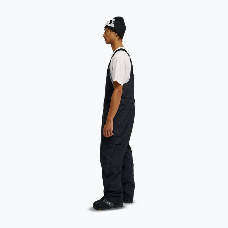 Pánské snowboardové kalhoty DC Docile Bib 10K black 4