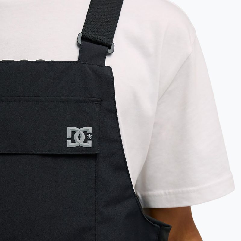 Pánské snowboardové kalhoty DC Docile Bib 10K black 6