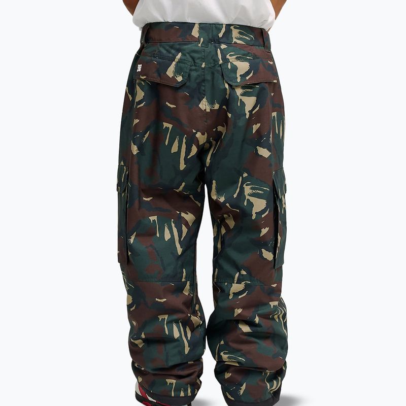 Pánské snowboardové kalhoty DC Snowcat Cargo Pt 20K classic camo 3