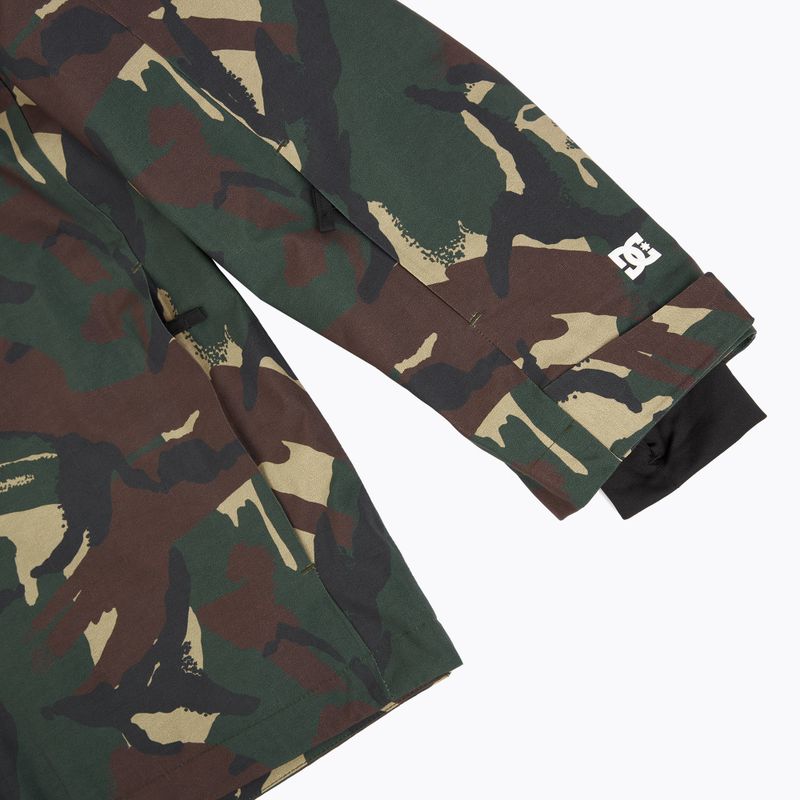 Pánská snowboardová bunda DC Edge 20K classic camo 5