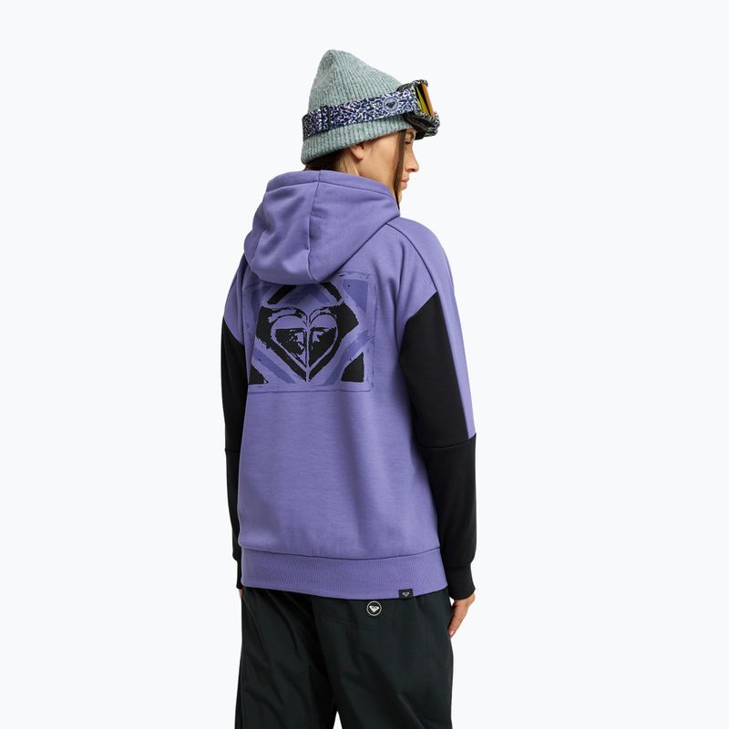 Dětská snowboardová mikina ROXY Liberty Hoodie twilight purple 3