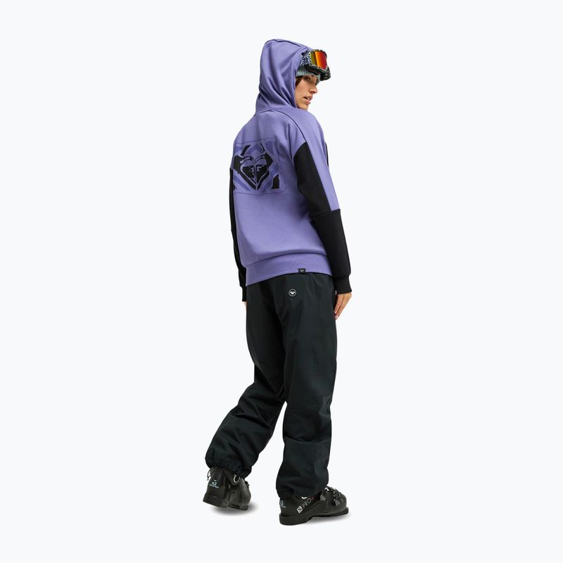 Dětská snowboardová mikina ROXY Liberty Hoodie twilight purple 4