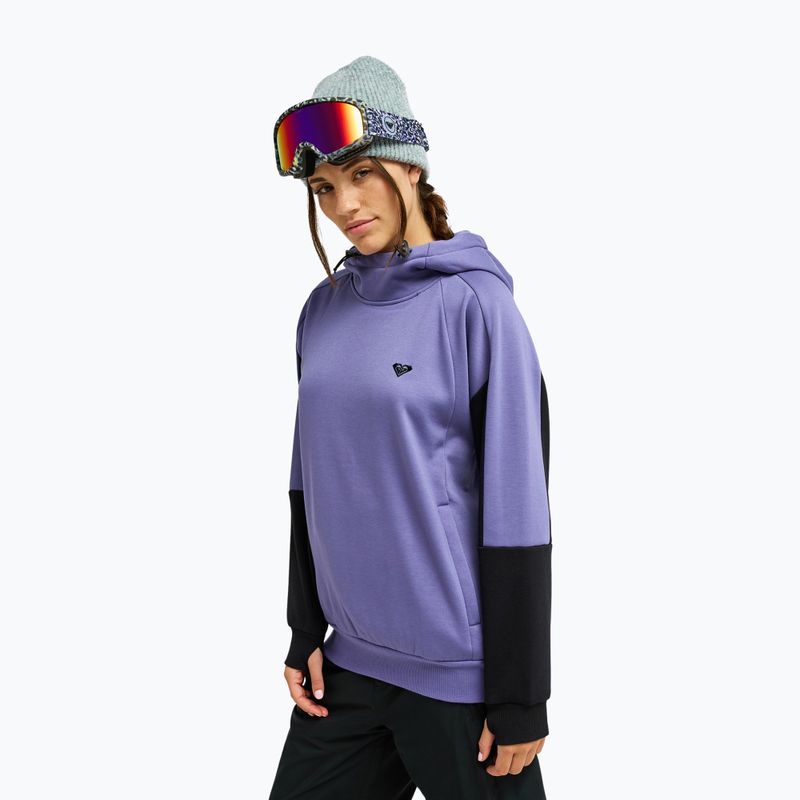 Dětská snowboardová mikina ROXY Liberty Hoodie twilight purple 5