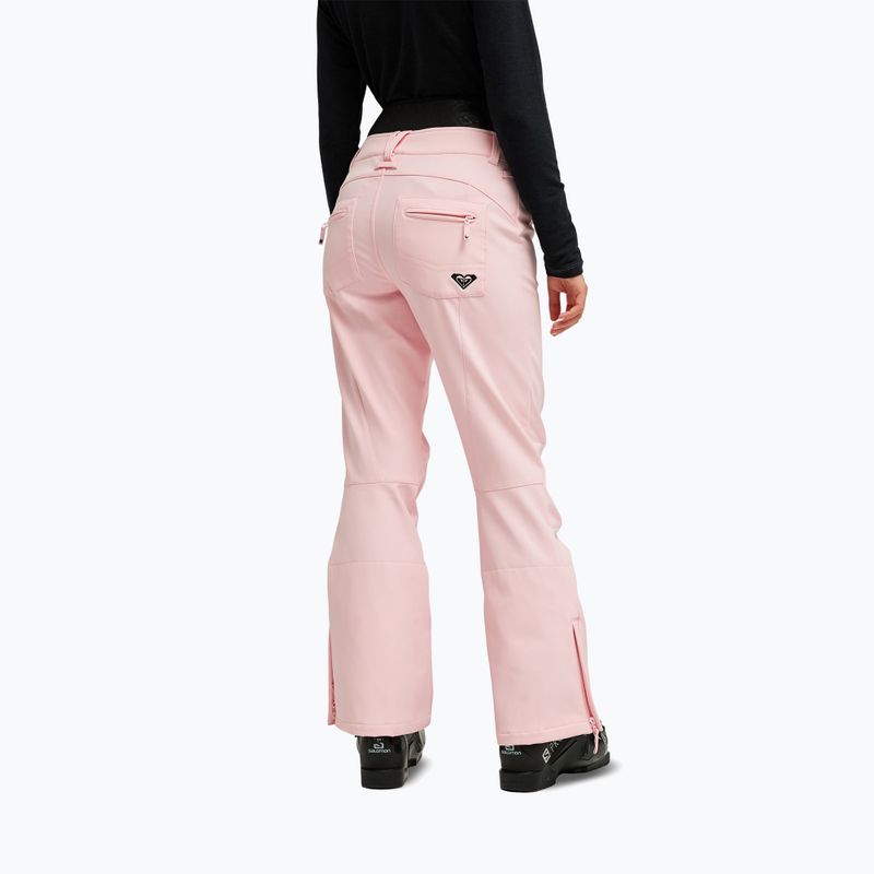Dámské snowboardové kalhoty Roxy Rising High rose shadow 3
