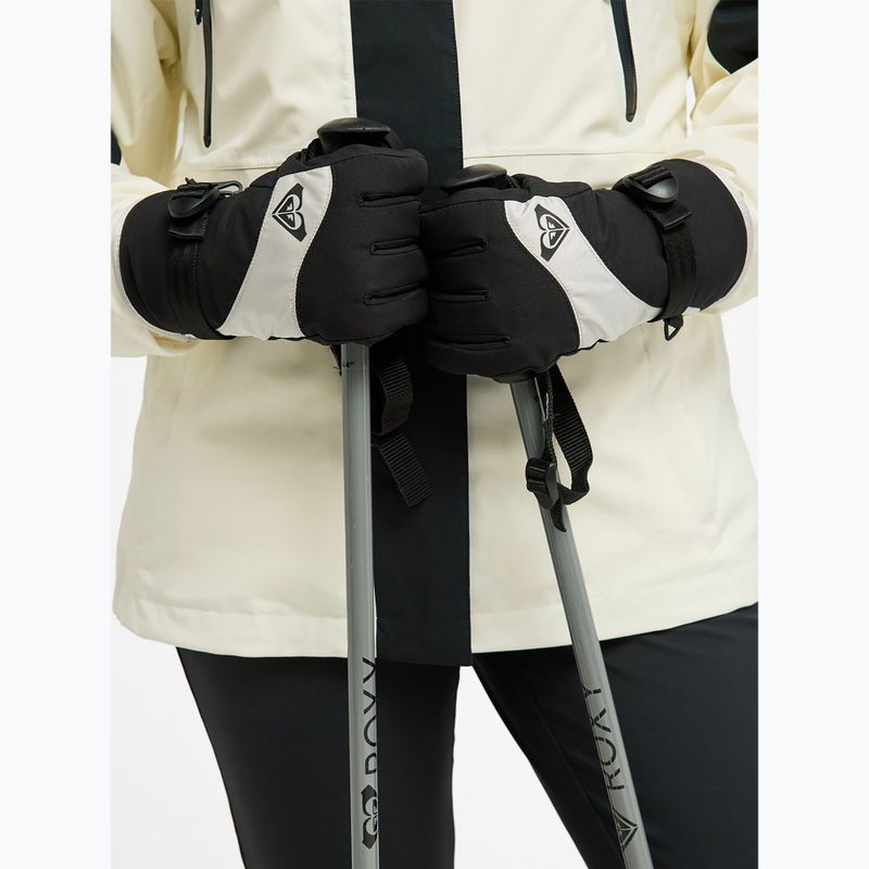 Dámské snowboardové rukavice ROXY Jetty Solid silver 3