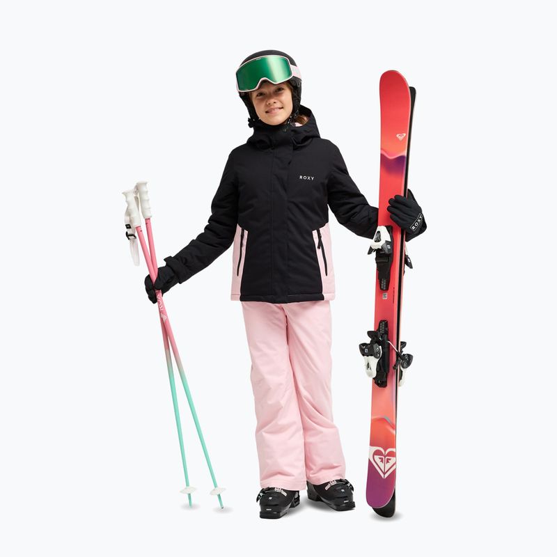 Dětská snowboardová bunda ROXY Snowflare true black 2