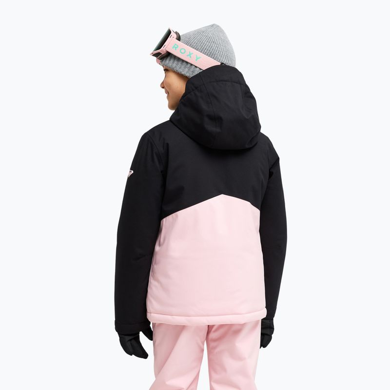 Dětská snowboardová bunda ROXY Snowflare true black 3