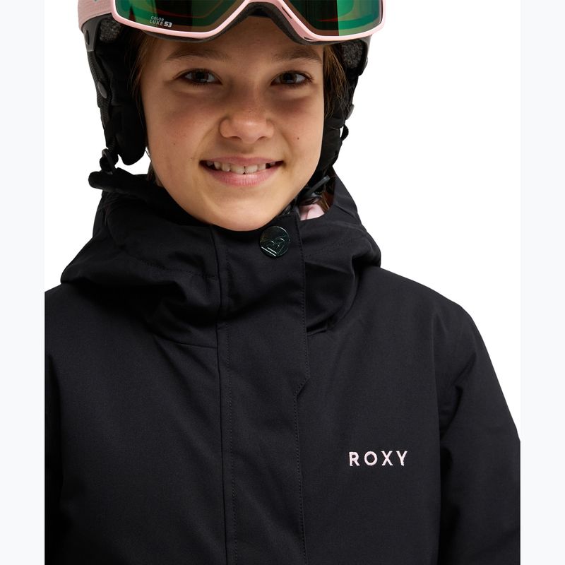 Dětská snowboardová bunda ROXY Snowflare true black 4
