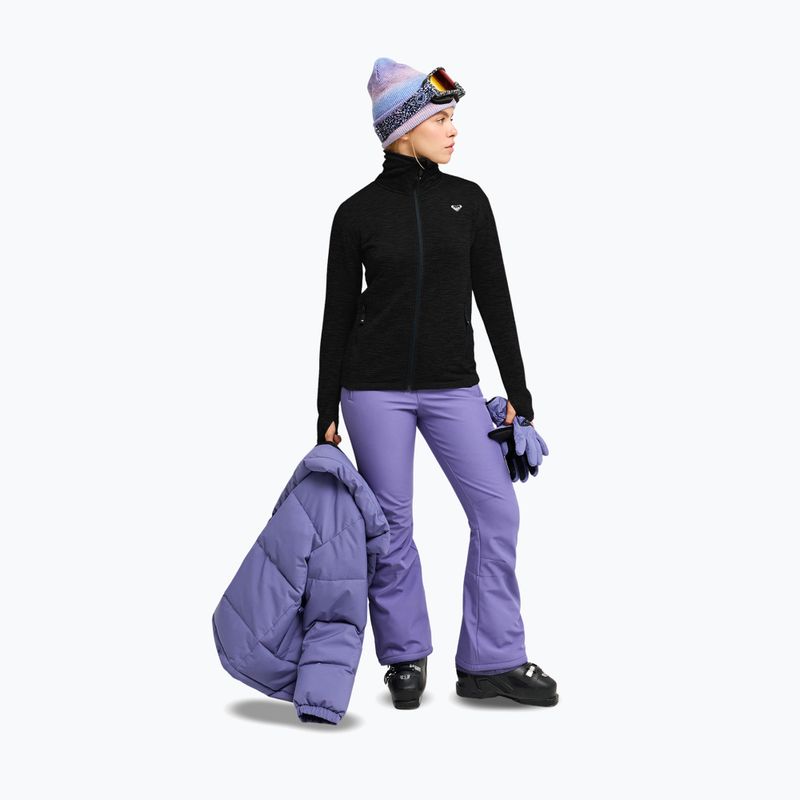 Dámská fleecová mikina ROXY Snowstride Full Zip true black 2