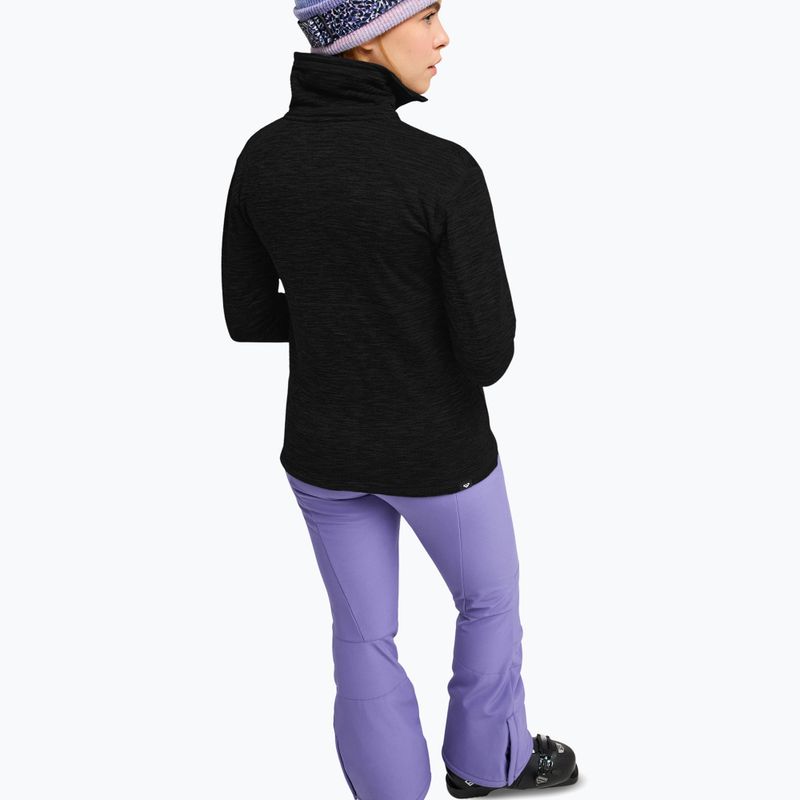 Dámská fleecová mikina ROXY Snowstride Full Zip true black 3