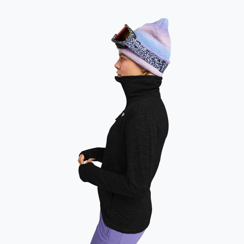 Dámská fleecová mikina ROXY Snowstride Full Zip true black 4