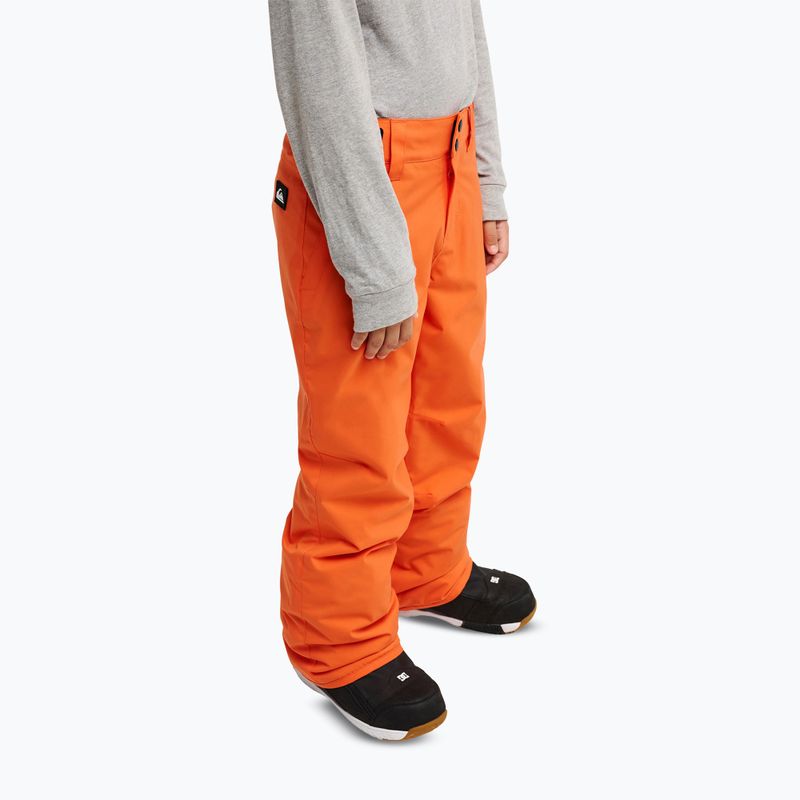 Dětské snowboardové kalhoty Quiksilver Estate vermillon 3