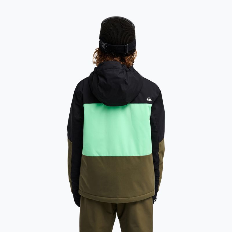 Dětská snowboardová bunda Quiksilver Dawson grape leaf 3