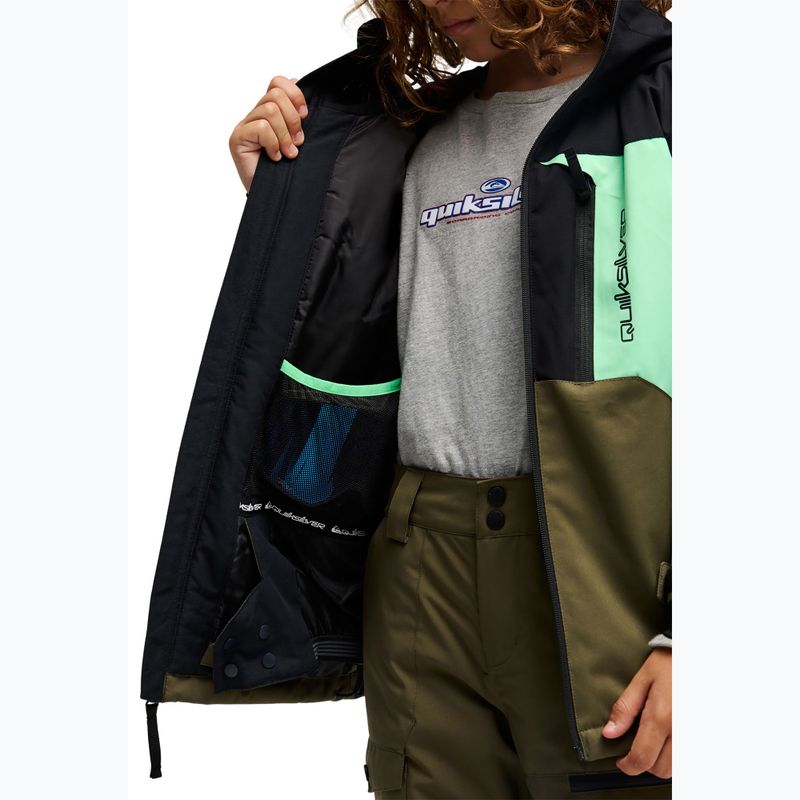 Dětská snowboardová bunda Quiksilver Dawson grape leaf 6