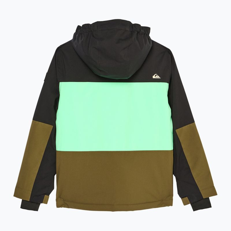 Dětská snowboardová bunda Quiksilver Dawson grape leaf 10