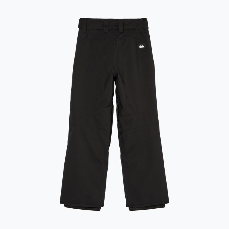 Dětské snowboardové kalhoty Quiksilver Estate black 7