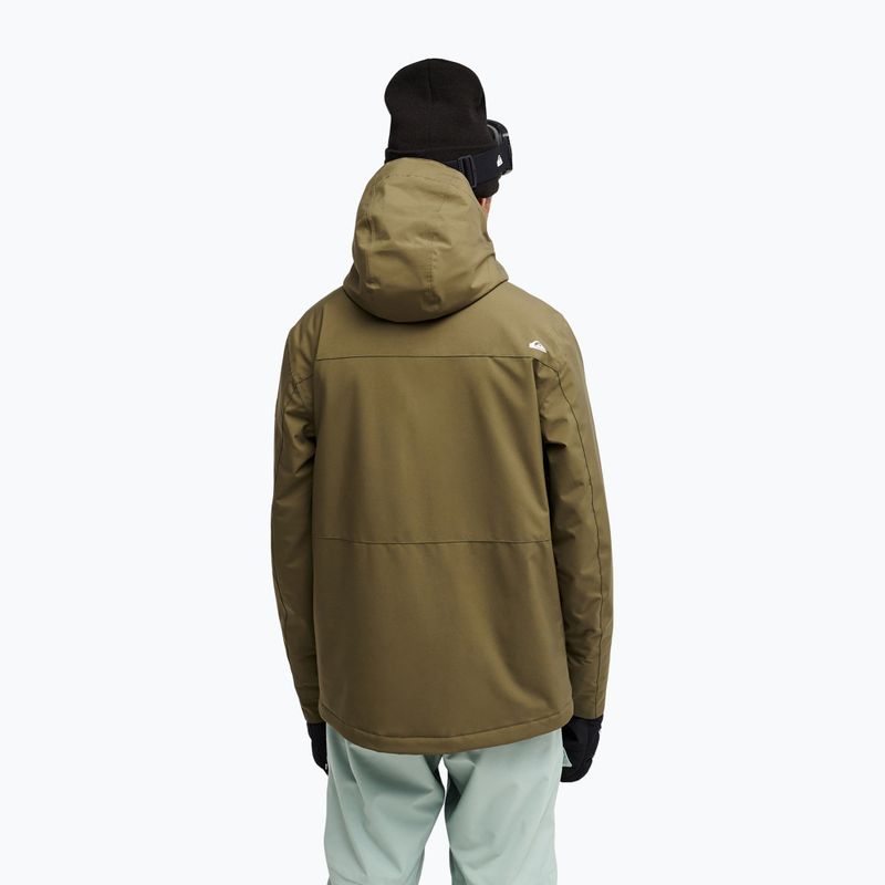 Pánská snowboardová bunda Quiksilver Sycamore 20K grape leaf 2