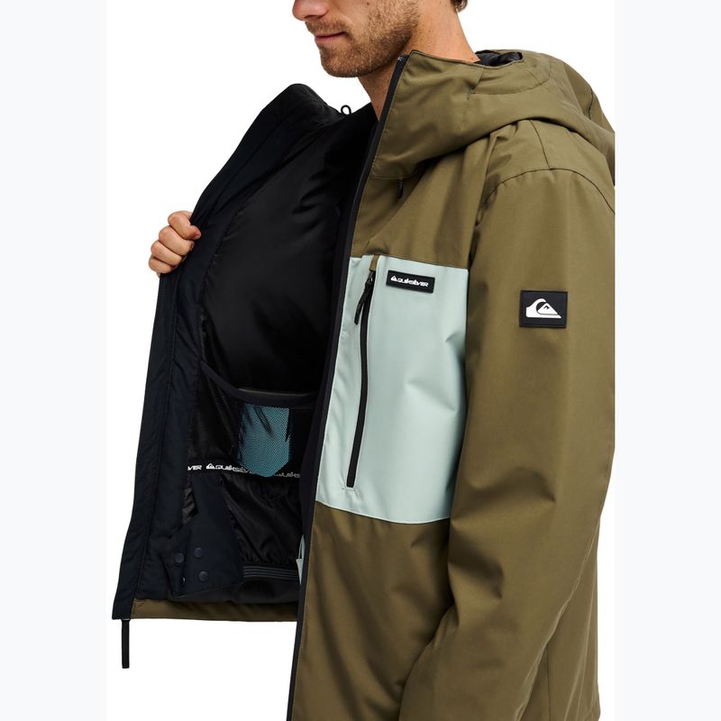Pánská snowboardová bunda Quiksilver Sycamore 20K grape leaf 7
