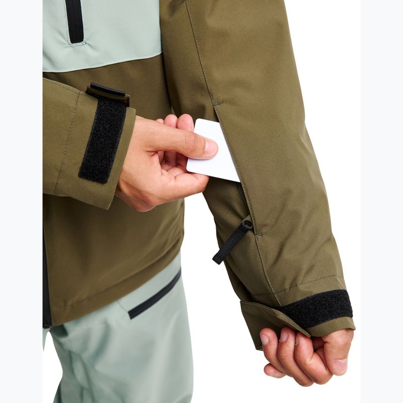 Pánská snowboardová bunda Quiksilver Sycamore 20K grape leaf 8
