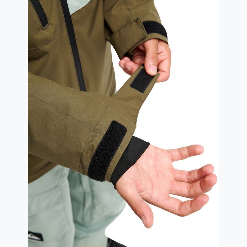 Pánská snowboardová bunda Quiksilver Sycamore 20K grape leaf 9