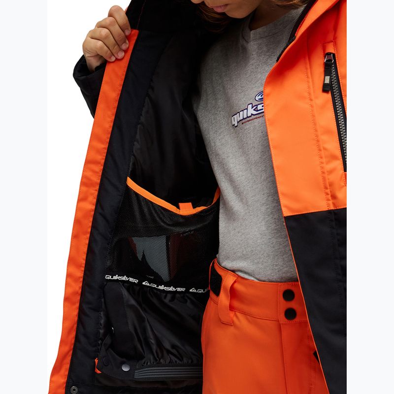 Dětská snowboardová bunda Quiksilver Titano vermillon 6