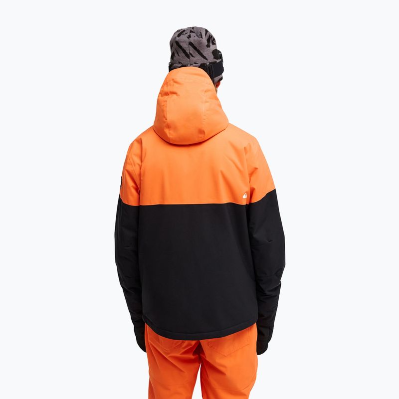Pánská snowboardová bunda Quiksilver Titano 10K vermillon 3