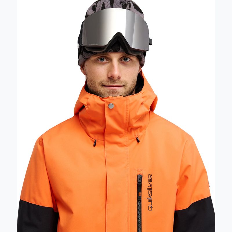 Pánská snowboardová bunda Quiksilver Titano 10K vermillon 4