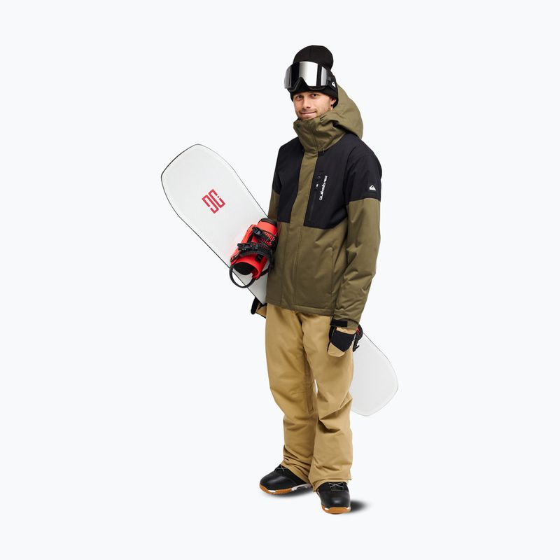 Pánská snowboardová bunda Quiksilver Titano 10K grape leaf 2